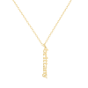 Custom/Personalized Mini Vertical Charm Nameplate Necklace